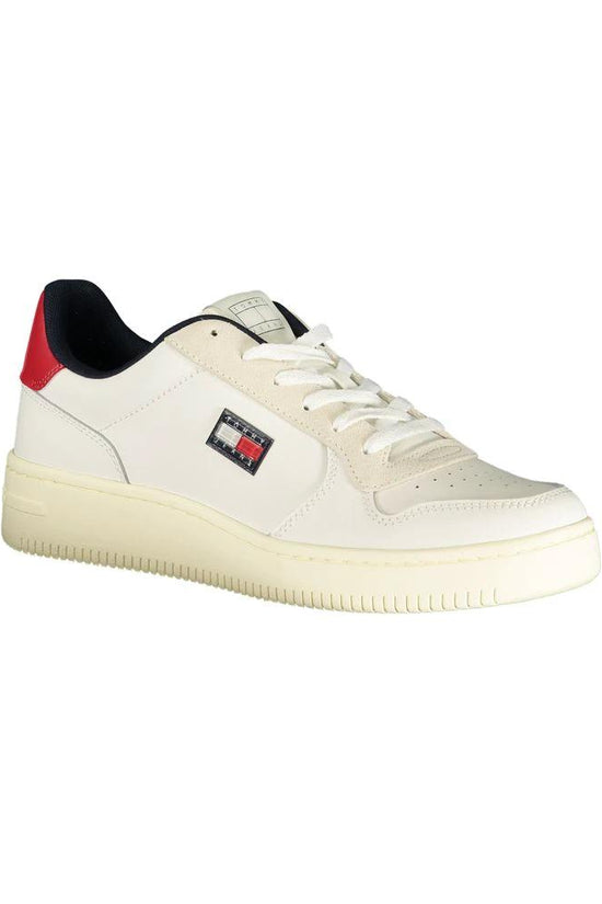 Tommy Hilfiger Bianco Polyurethan Herren Sneaker by Tommy Hilfiger