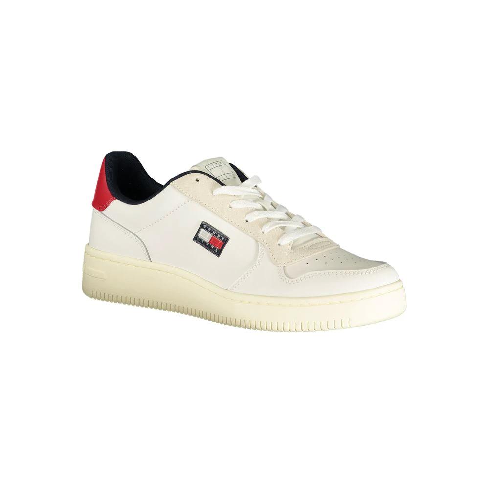 Tommy Hilfiger Bianco Polyurethan Herren Sneaker by Tommy Hilfiger