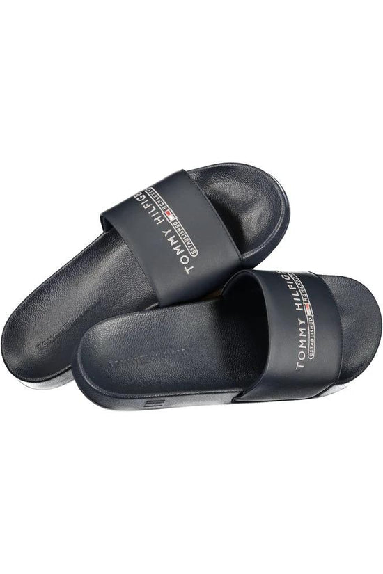 Tommy Hilfiger Blaue Herren-Slipper aus Polyurethan by Tommy Hilfiger