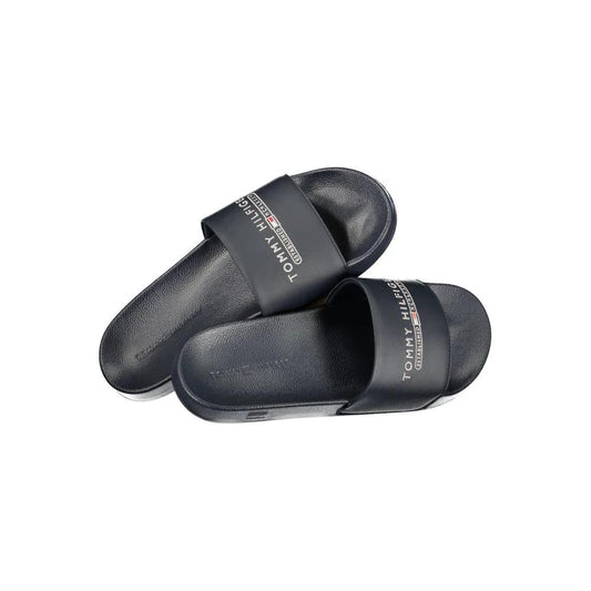 Tommy Hilfiger Blaue Herren-Slipper aus Polyurethan by Tommy Hilfiger