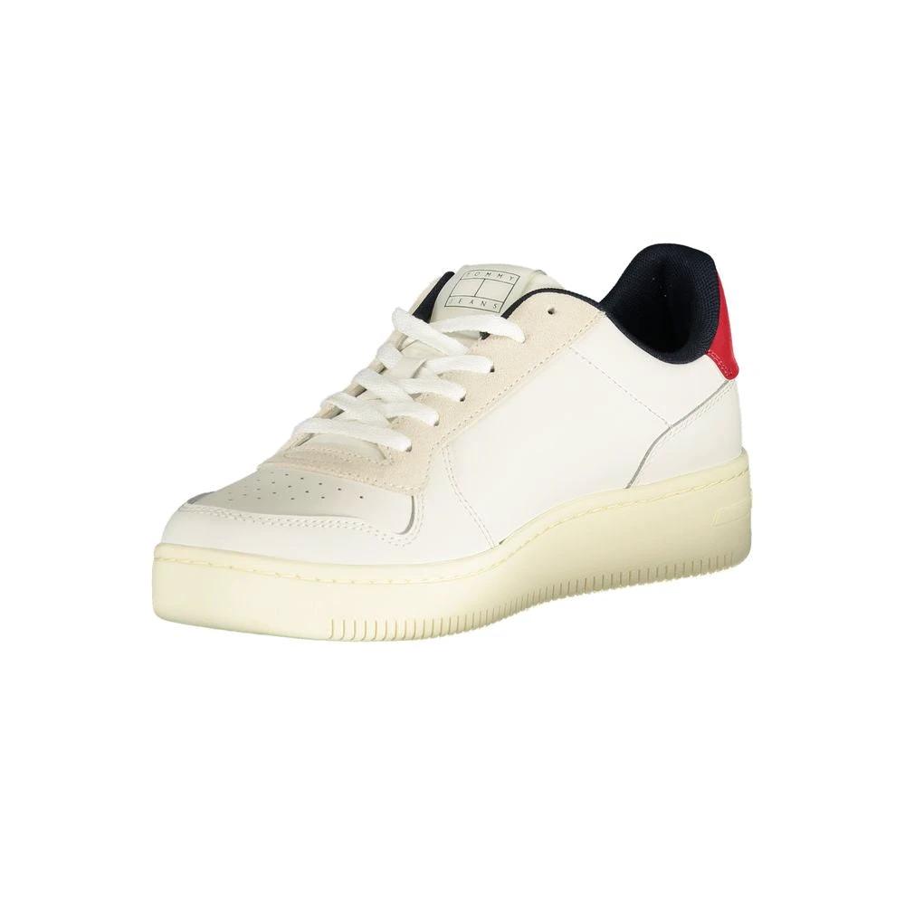 Tommy Hilfiger Bianco Polyurethan Herren Sneaker by Tommy Hilfiger