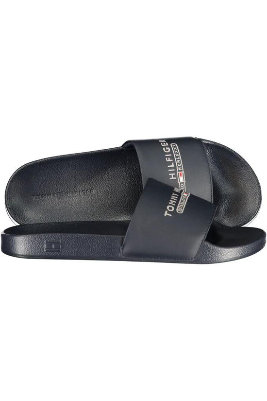 Tommy Hilfiger Blaue Herren-Slipper aus Polyurethan by Tommy Hilfiger