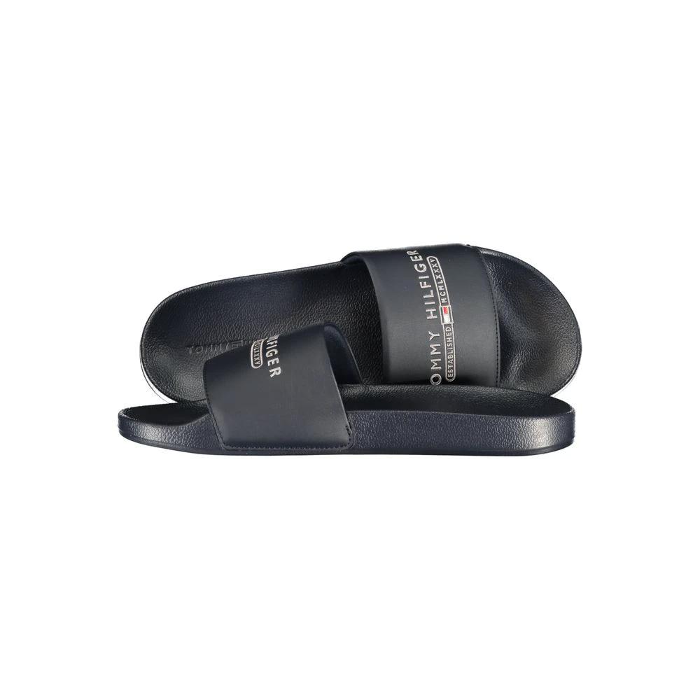 Tommy Hilfiger Blaue Herren-Slipper aus Polyurethan by Tommy Hilfiger
