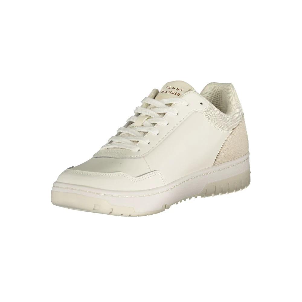 Tommy Hilfiger Weiße Sneaker aus Polyurethan für Herren by Tommy Hilfiger