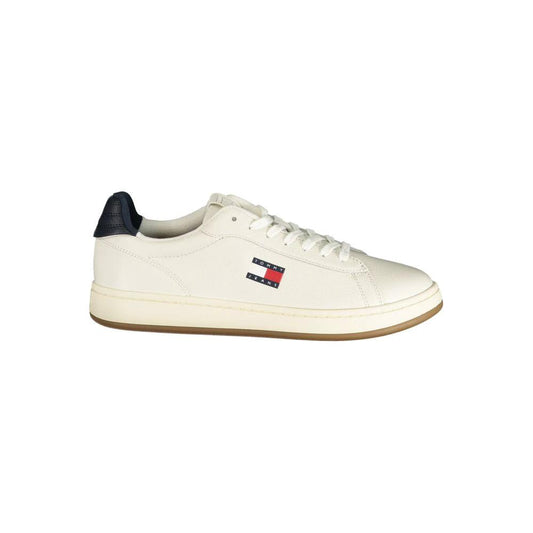 Tommy Hilfiger Bianco Polyurethan-Sneaker für Herren by Tommy Hilfiger