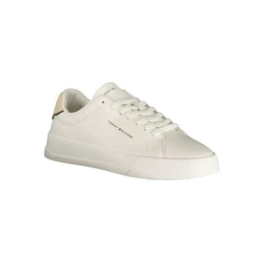 Tommy Hilfiger Bianco Polyurethan-Sneaker für Herren by Tommy Hilfiger