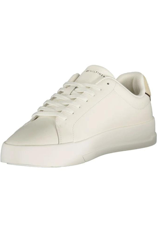 Tommy Hilfiger Bianco Polyurethan-Sneaker für Herren by Tommy Hilfiger