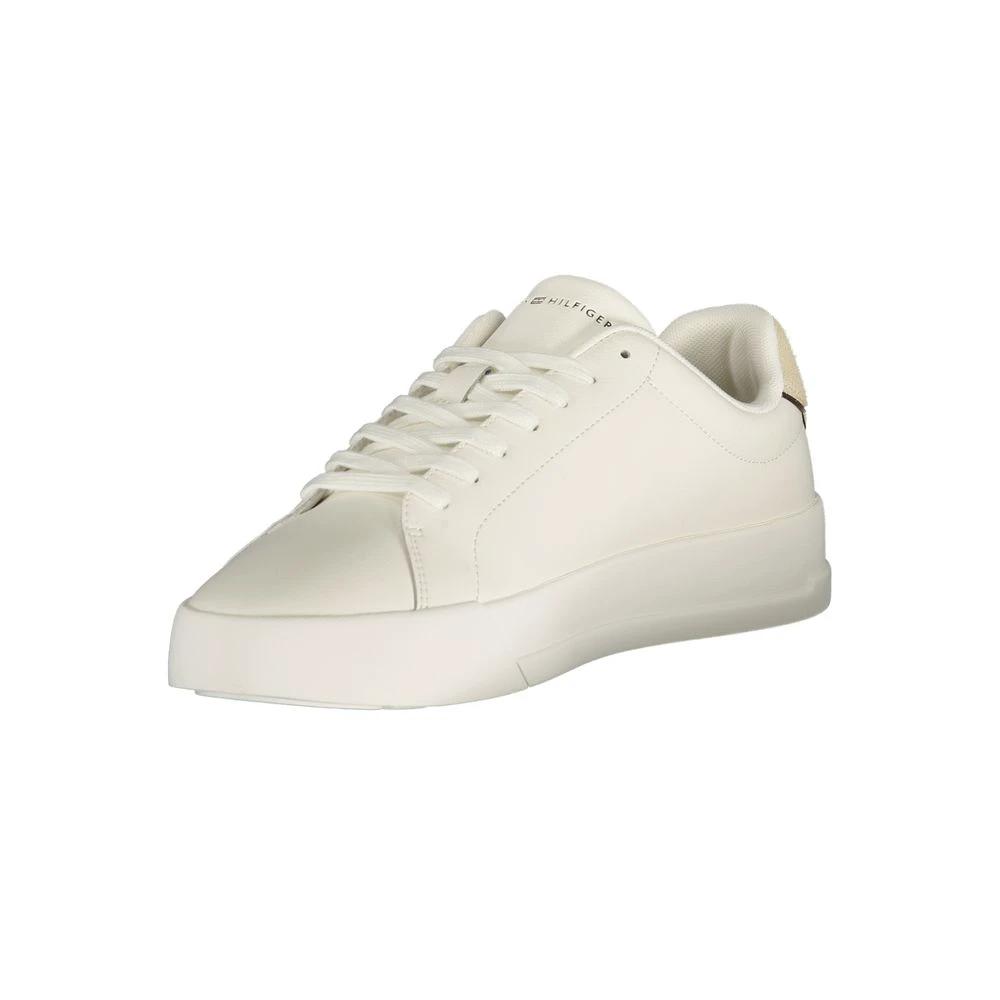 Tommy Hilfiger Bianco Polyurethan-Sneaker für Herren by Tommy Hilfiger