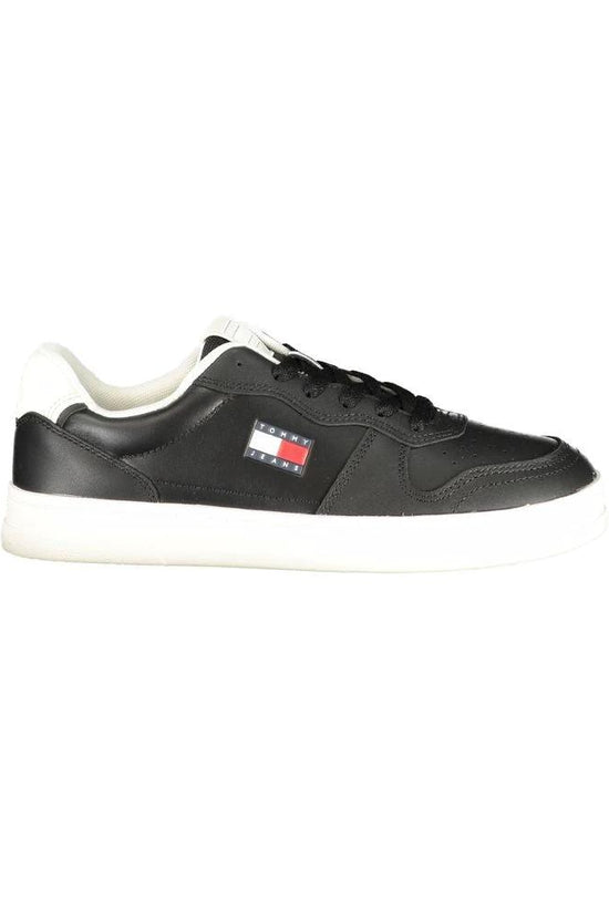 Tommy Hilfiger Schwarzer Damen-Sneaker aus Polyurethan by Tommy Hilfiger