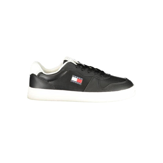 Tommy Hilfiger Schwarzer Damen-Sneaker aus Polyurethan by Tommy Hilfiger