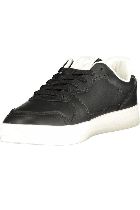 Tommy Hilfiger Schwarzer Damen-Sneaker aus Polyurethan by Tommy Hilfiger