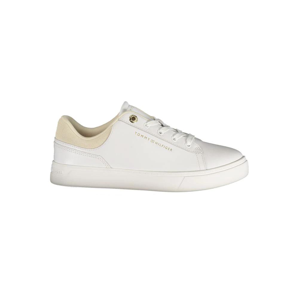 Tommy Hilfiger Bianco Polyurethane Damen-Sneaker by Tommy Hilfiger