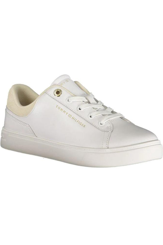 Tommy Hilfiger Bianco Polyurethane Damen-Sneaker by Tommy Hilfiger