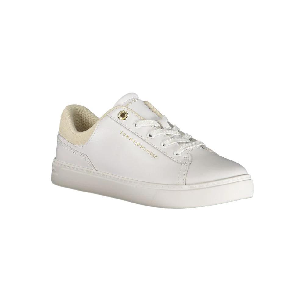 Tommy Hilfiger Bianco Polyurethane Damen-Sneaker by Tommy Hilfiger