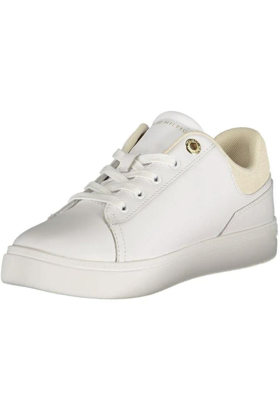 Tommy Hilfiger Bianco Polyurethane Damen-Sneaker by Tommy Hilfiger