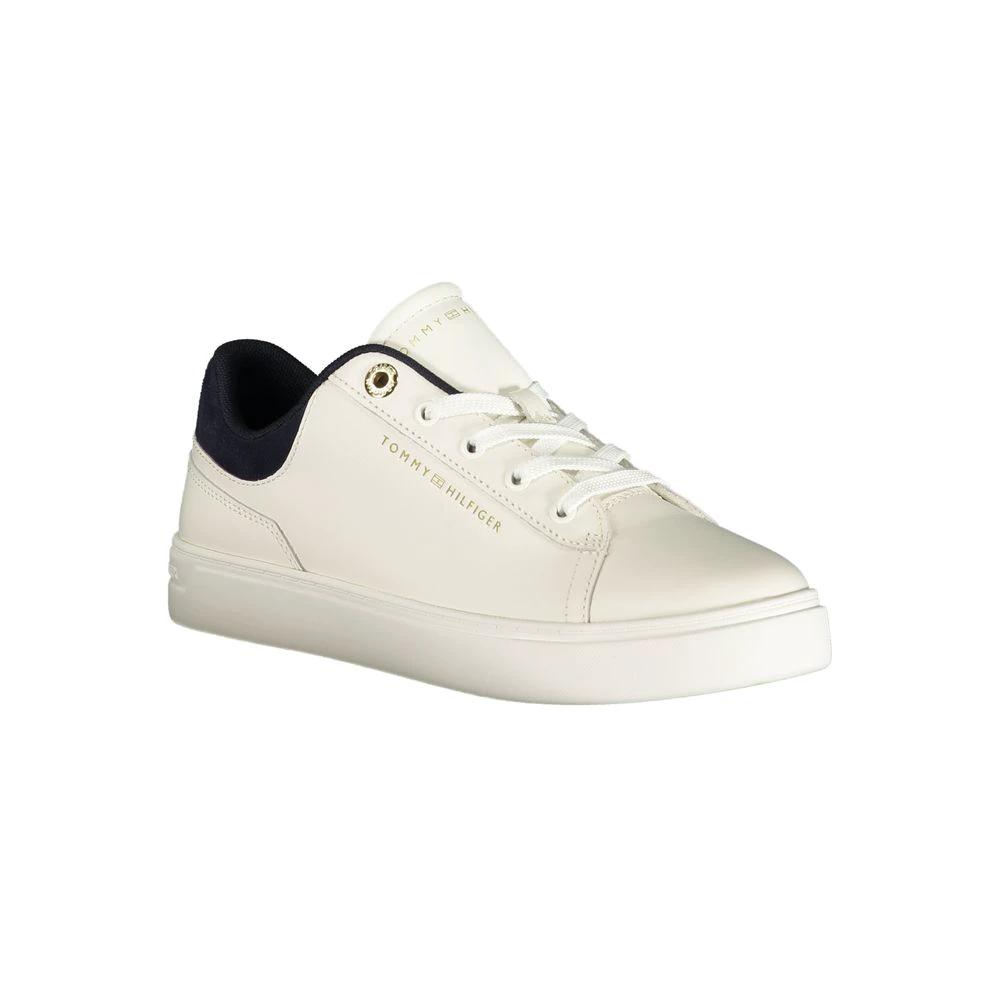 Tommy Hilfiger Bianco Poliuretano Donna Sneaker by Tommy Hilfiger