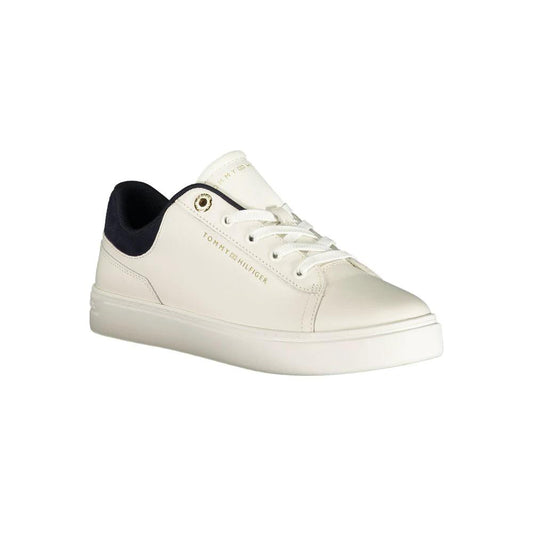 Tommy Hilfiger Bianco Poliuretano Donna Sneaker by Tommy Hilfiger
