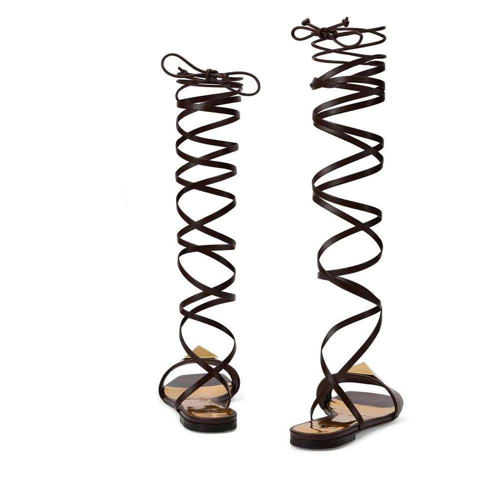 Valentino Garavani Sandalen Braun | ELORÉ by Valentino Garavani