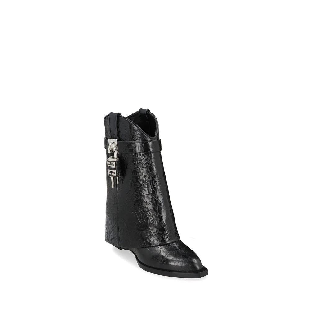 Givenchy Schwarze Ankle Boots aus Kalbsleder by Givenchy