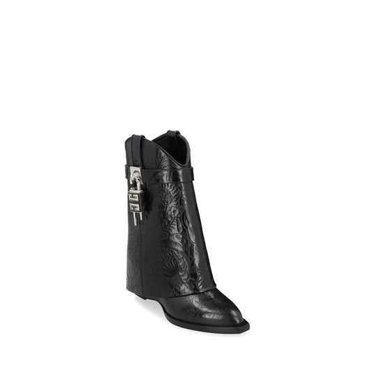 Givenchy Schwarze Ankle Boots aus Kalbsleder by Givenchy