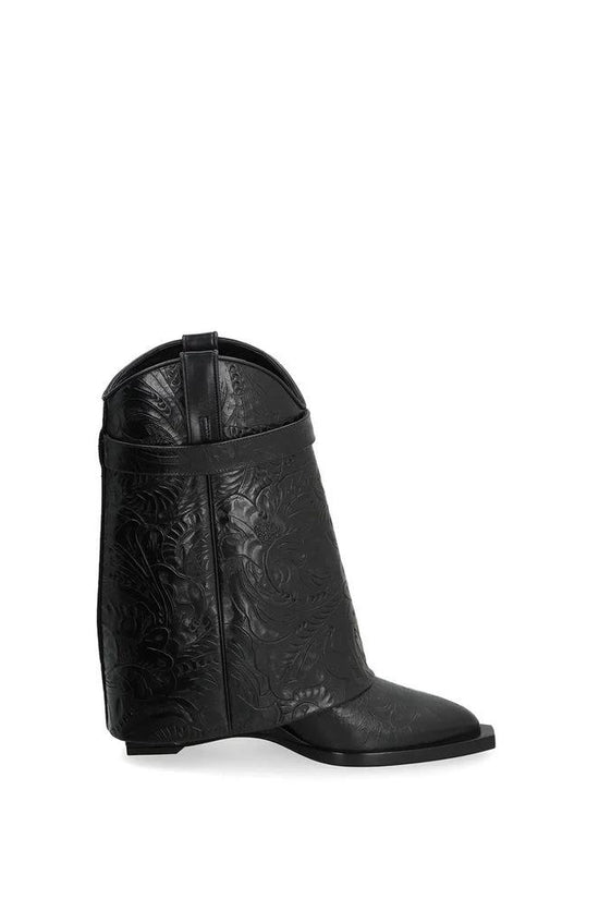 Givenchy Schwarze Ankle Boots aus Kalbsleder by Givenchy