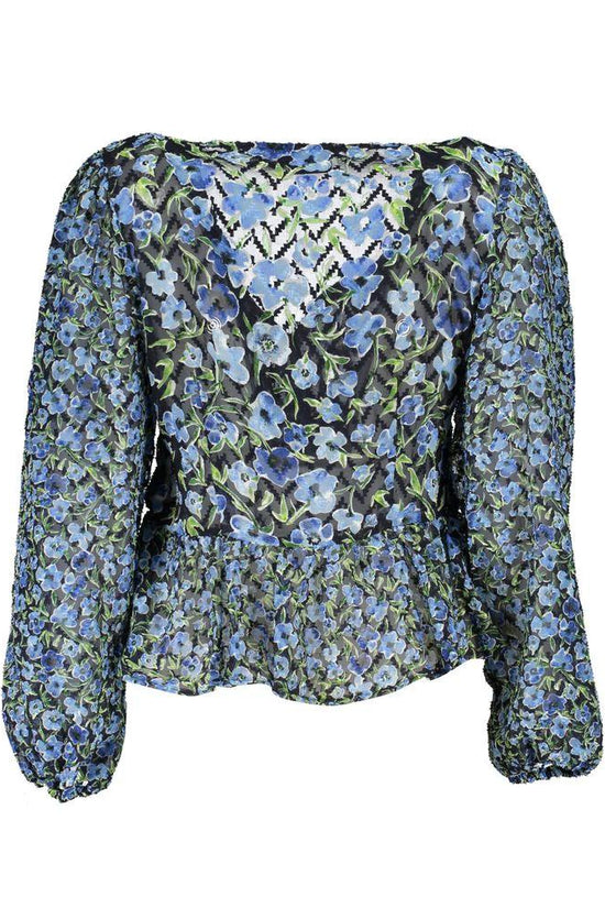 Desigual Blaue Damenbluse aus Polyester by Desigual