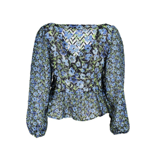 Desigual Blaue Damenbluse aus Polyester by Desigual
