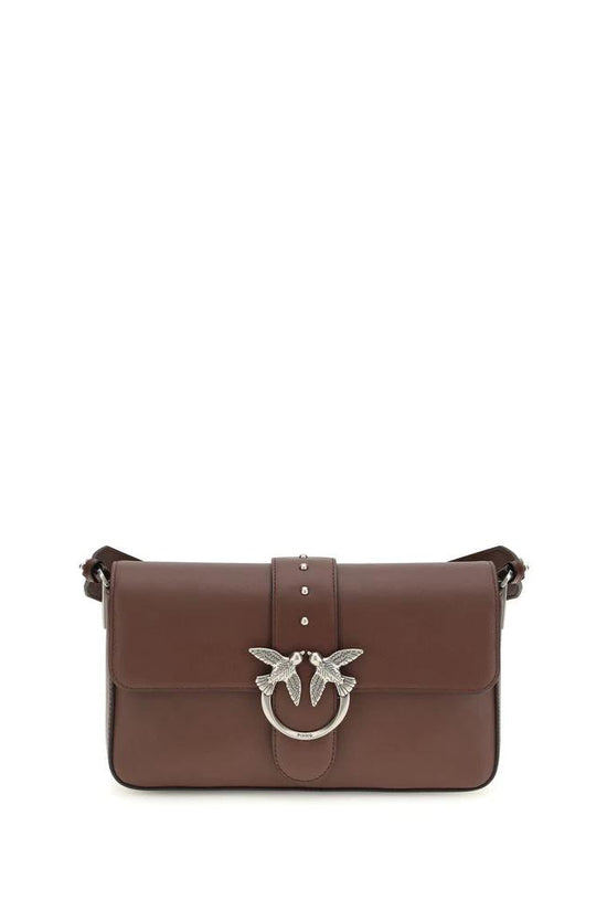 PINKO Schultertasche aus braunem Leder by PINKO