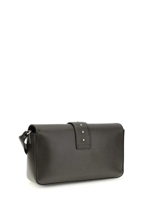 PINKO Zweifarbige Leder Schultertasche by PINKO