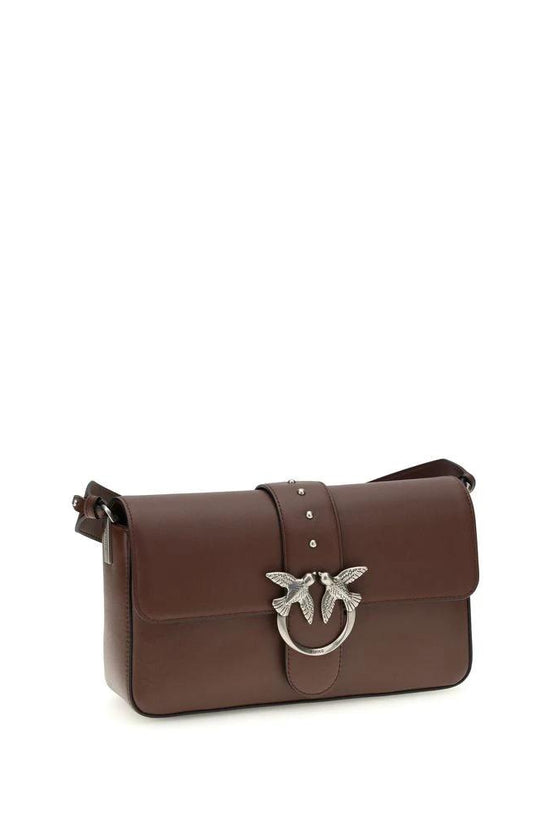 PINKO Schultertasche aus braunem Leder by PINKO