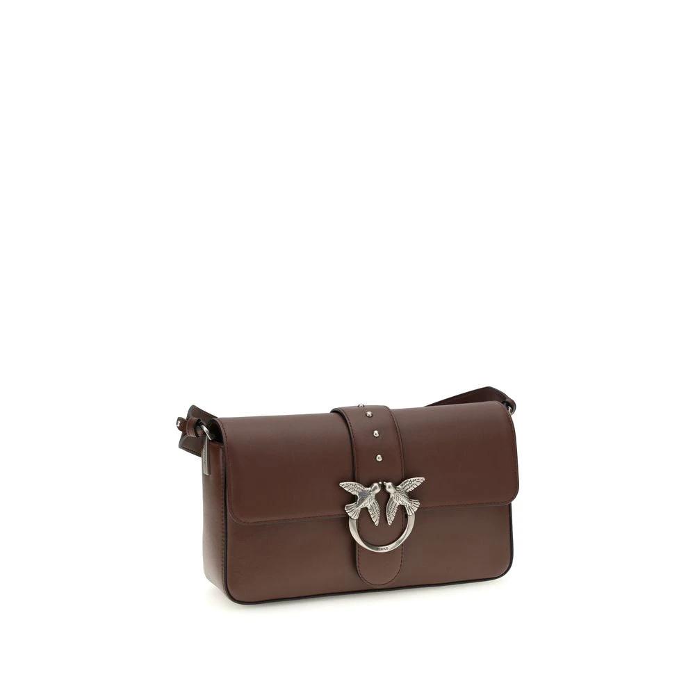 PINKO Schultertasche aus braunem Leder by PINKO