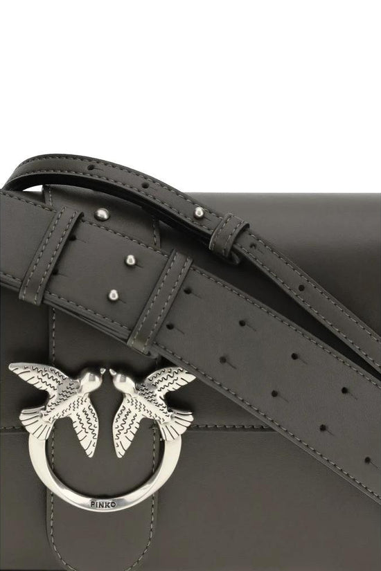 PINKO Zweifarbige Leder Schultertasche by PINKO