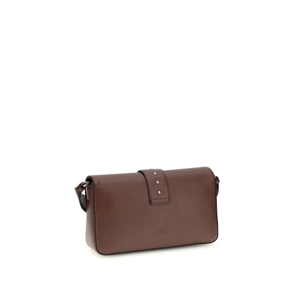 PINKO Schultertasche aus braunem Leder by PINKO