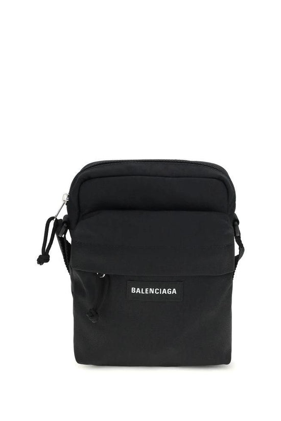 Balenciaga Schwarze Schultertasche aus Polyamid by Balenciaga
