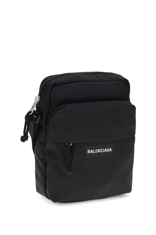 Balenciaga Schwarze Schultertasche aus Polyamid by Balenciaga