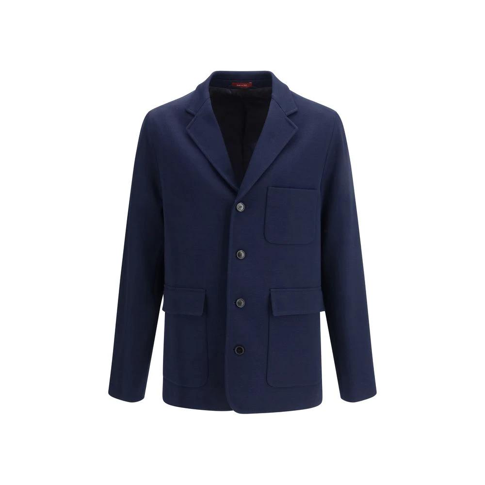 Gucci Blauer Baumwollmantel by Gucci