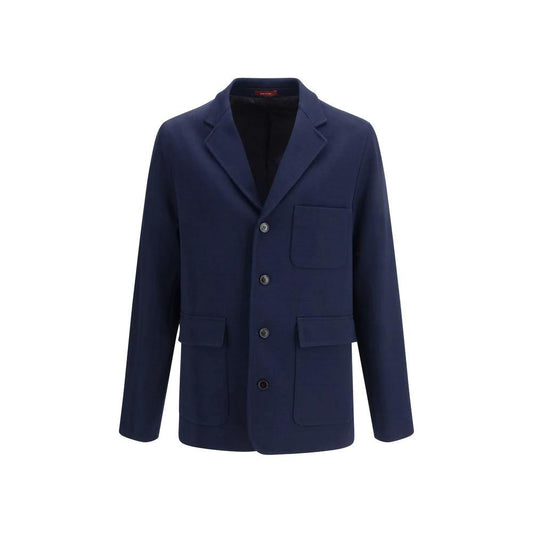 Gucci Blauer Baumwollmantel by Gucci