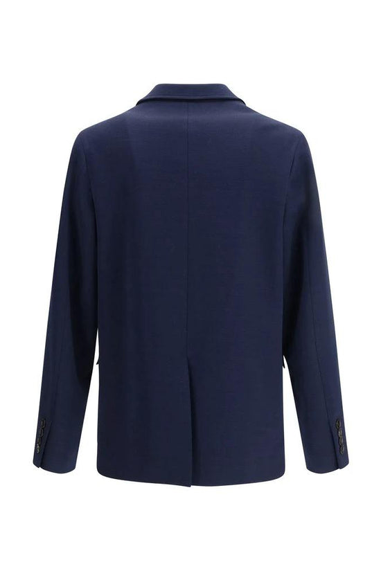 Gucci Blauer Baumwollmantel by Gucci