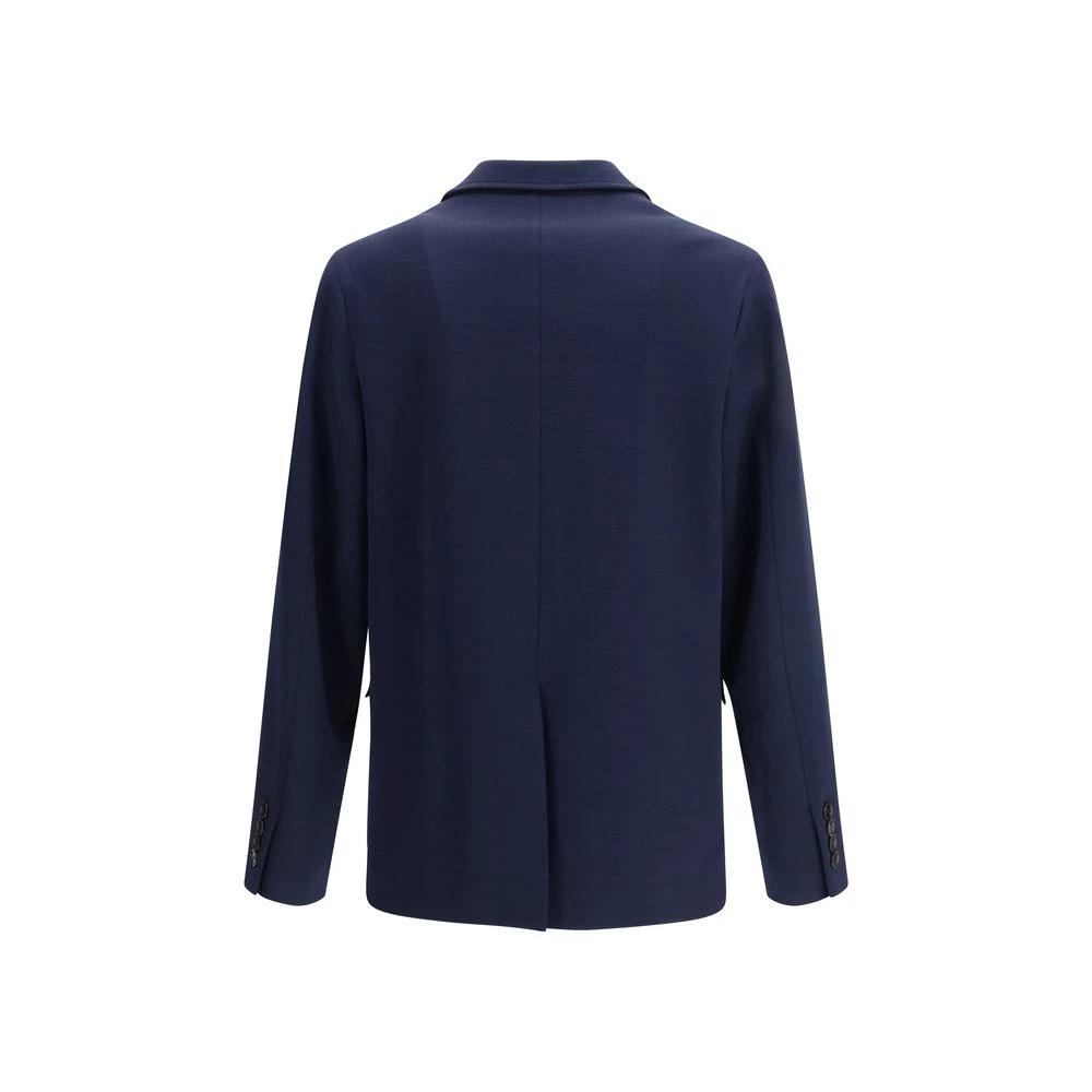 Gucci Blauer Baumwollmantel by Gucci