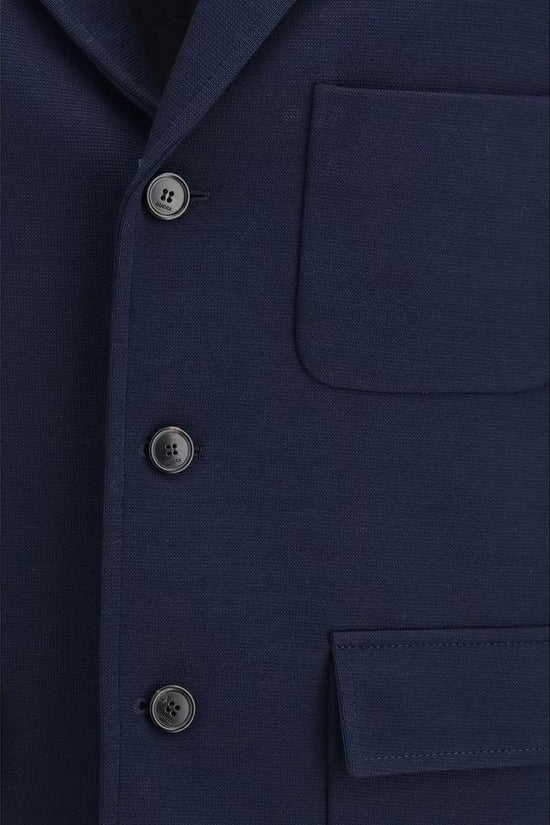 Gucci Blauer Baumwollmantel by Gucci
