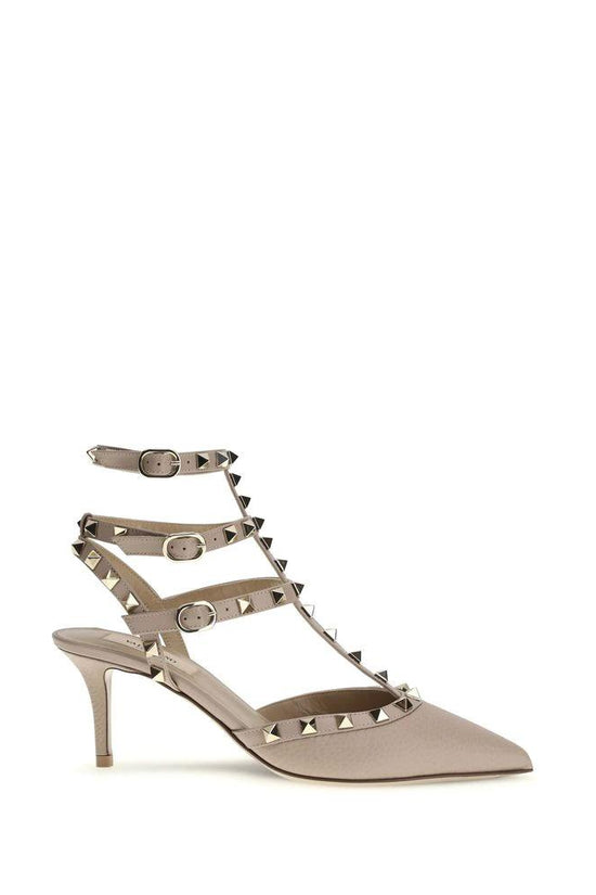 Valentino Garavani Graue Pumps aus Kalbsleder Bos Taurus by Valentino Garavani