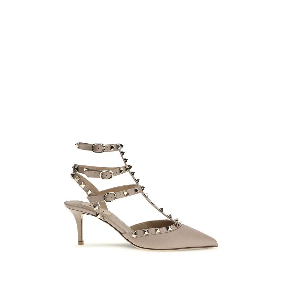 Valentino Garavani Graue Pumps aus Kalbsleder Bos Taurus by Valentino Garavani