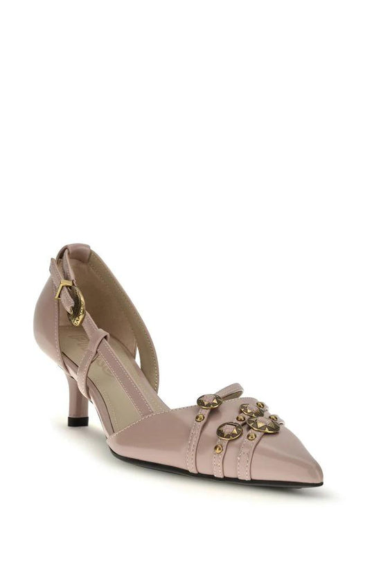PINKO Mehrfarbige Pumps Bos Taurus aus Kalbsleder mit mittelhohem Absatz by PINKO
