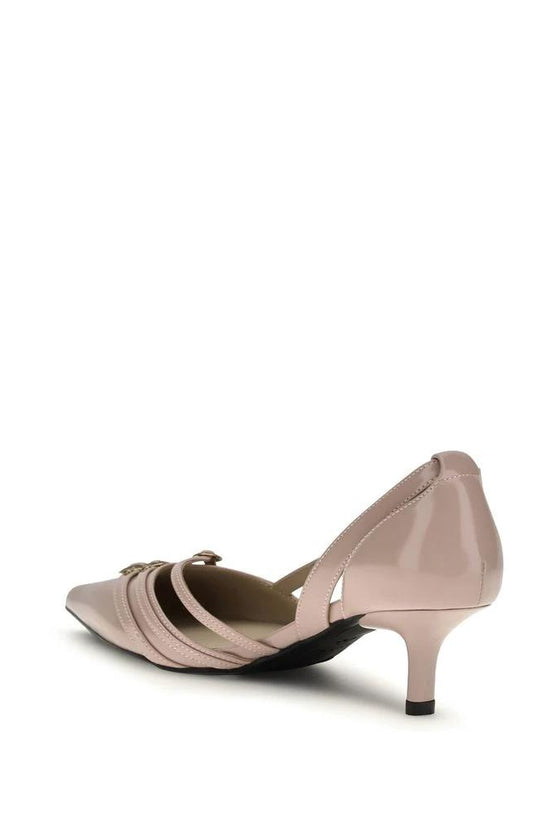 PINKO Mehrfarbige Pumps Bos Taurus aus Kalbsleder mit mittelhohem Absatz by PINKO