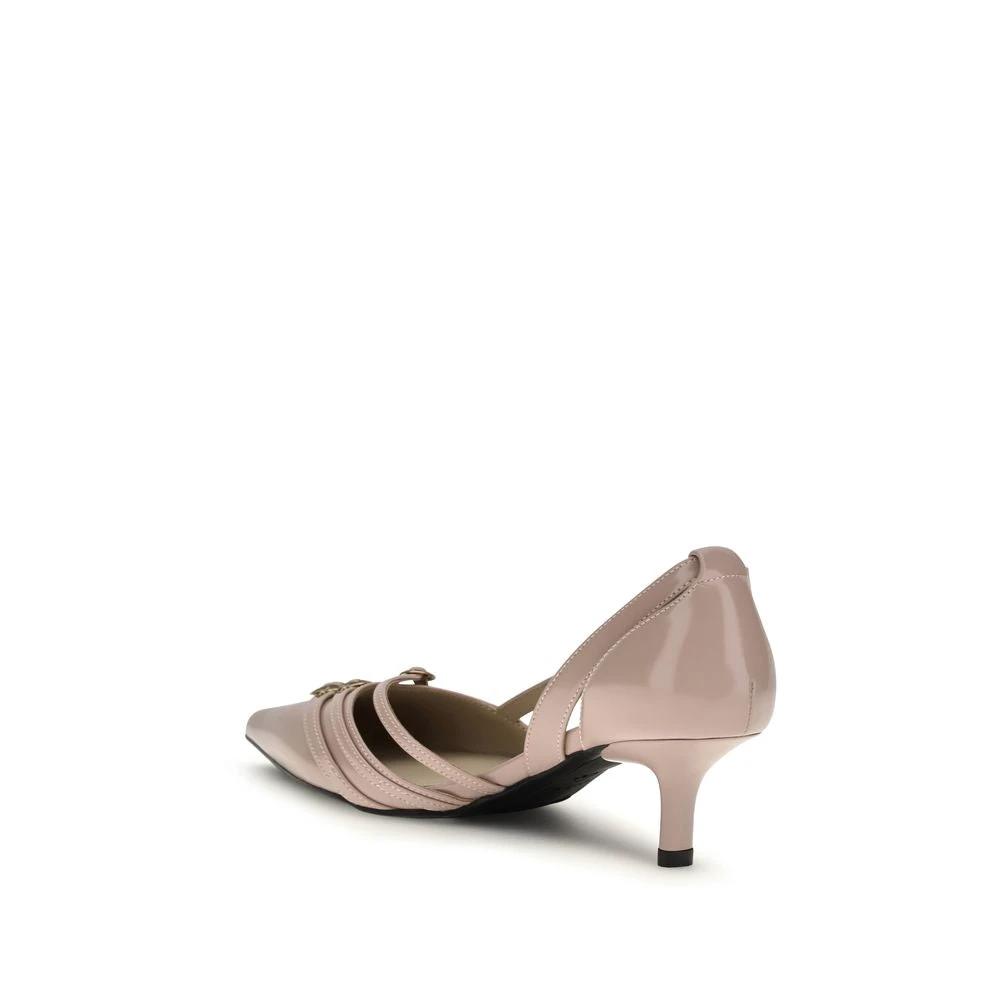 PINKO Mehrfarbige Pumps Bos Taurus aus Kalbsleder mit mittelhohem Absatz by PINKO