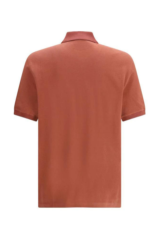 Brunello Cucinelli Mehrfarbiges Poloshirt aus Baumwolle by Brunello Cucinelli