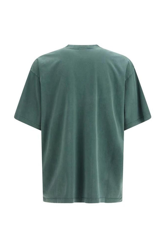 Balenciaga Bicolor Baumwoll-T-Shirt by Balenciaga