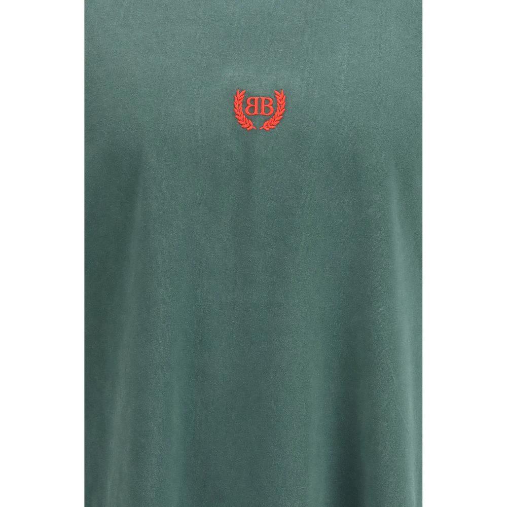 Balenciaga Bicolor Baumwoll-T-Shirt by Balenciaga
