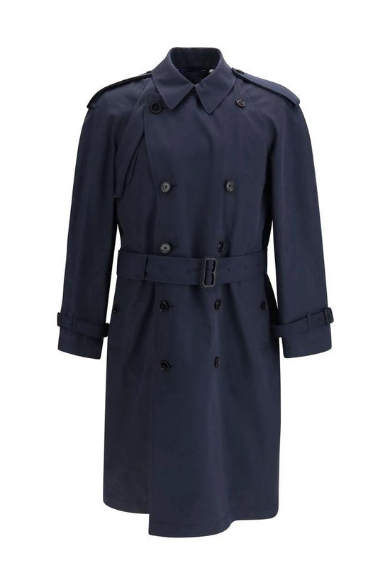 Burberry Blauer Trenchcoat aus Polyester by Burberry