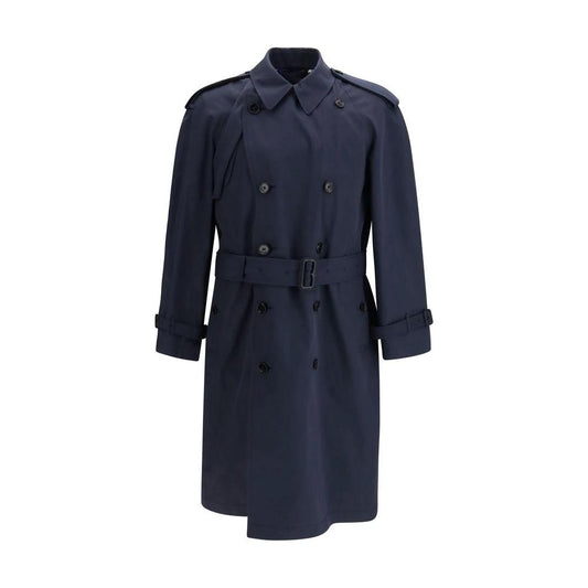 Burberry Blauer Trenchcoat aus Polyester by Burberry